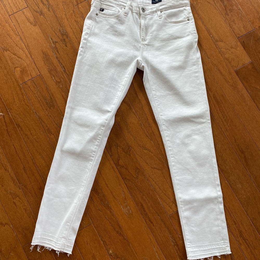Adriano Goldschmid White The Stevie Ankle Jean - Picture 2 of 13